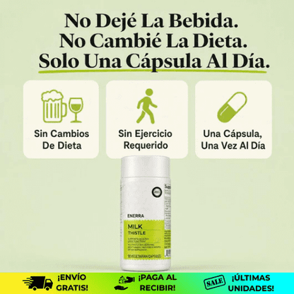 Enerra® | Pastillas detox para nutrir y limpiar tu hígado con la máxima eficacia