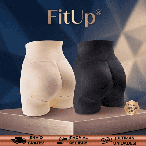 FitUp® | shorts moldeadores ofrecen un efecto de realce 3D sin asfixiarte. Siéntete segura, fresca y espectacular.