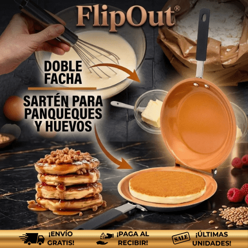 FlipOut® | Sartén de doble cara