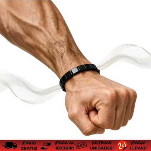 Hemios® | Pulsera de aumento de testosterona ¡OFERTA 2X1!