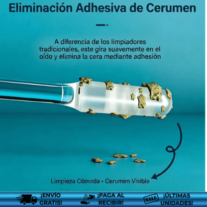 GelCop™ ¡Caja x24 unds! | Copitos de gel para limpieza de oídos profunda