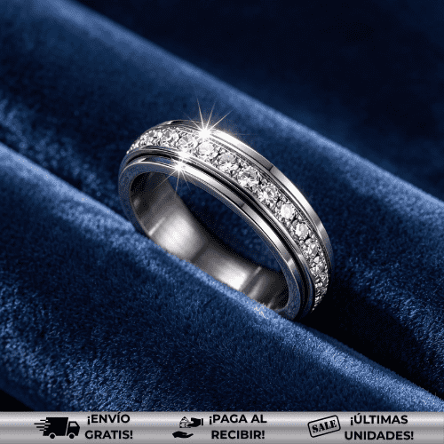 Serenova™ | Anillo giratorio que combate la ansiedad ¡Oferta 2x1!