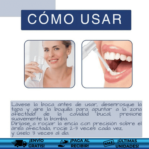 SouthMoon®| Spray para el dolor de muelas