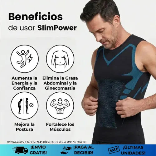 SlimPower® | Camisilla para eliminar barriga ¡OFERTA 2X1!