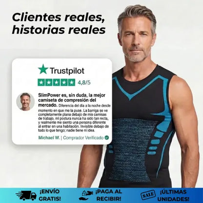 SlimPower® | Camisilla para eliminar barriga ¡OFERTA 2X1!