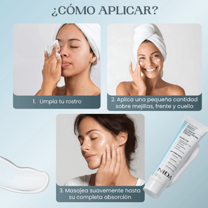 Nida™ | Recupera hidratación y flexibilidad para una piel más firme, luminosa y joven