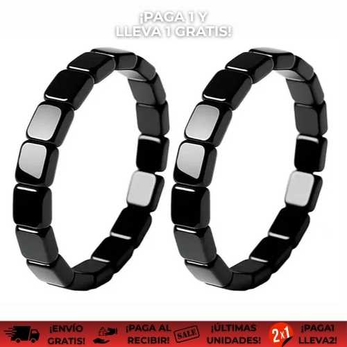 Hemios® | Pulsera de aumento de testosterona ¡OFERTA 2X1!
